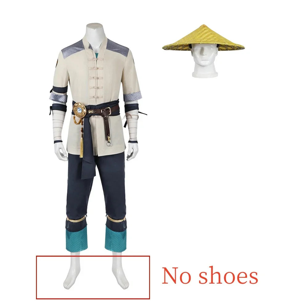 Astricos Mortal Kombat Raiden Cosplay Costume Adult Men - Electrifying Battle Uniform for Halloween & Parties - Astricos