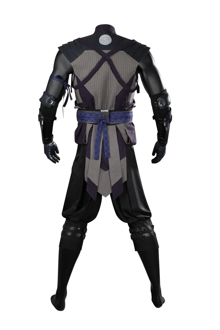 Astricos Smoke Cosplay Costume for Men - Mortal Kombat 1 Punk Battle Uniform Suit for Halloween Carnival Parties - Astricos