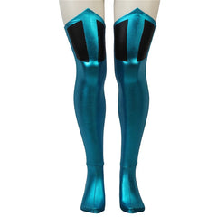 Astricos Mortal Kombat Kitana Costume - Bold Cosplay Tights Battle Suit for Women | Full Adult Outfit for Halloween & Carnival - Astricos