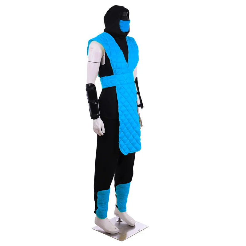 Astricos Scorpion and Sub-Zero Cosplay Costume - Men's Full Battle Suit for Halloween & Carnival - Astricos