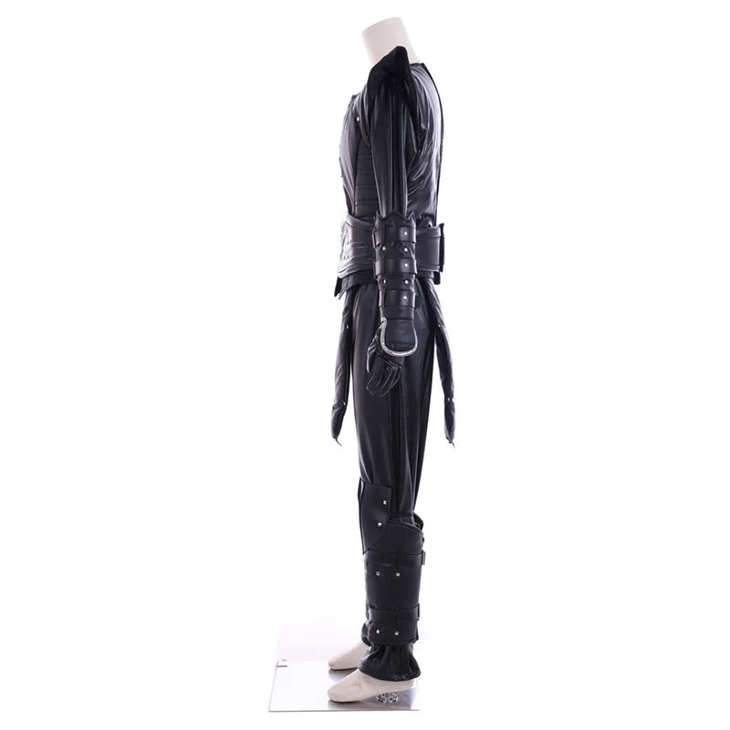 Astricos Noob Saibot Cosplay - Premium Black Ninja Fighter Outfit for Men - Astricos