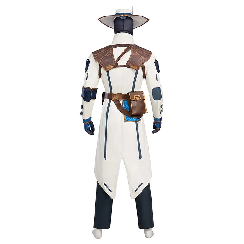 Astricos Cypher Cosplay Costume | Men's Hat, Coat, Pants, Accessories | Full Set for Events & Parties - Astricos