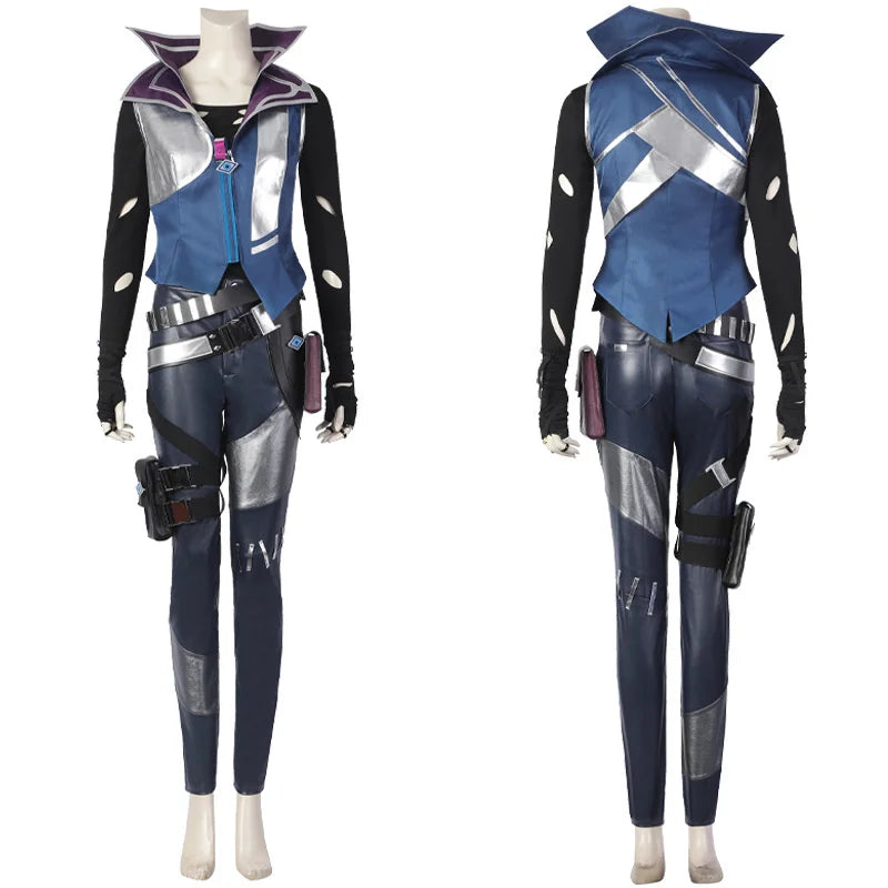 Astricos Fade Cosplay Costume | Top, Pants, Coat Set for Events & Cosplay - Astricos