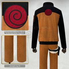 Astricos Uzumaki Anime Cosplay Costume Adult Version Top Pants Headdress Holiday Gift Cosplay Convention - Astricos