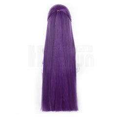 Astricos Anime Fren Cosplay Wig - Long Purple Rose Synthetic Fiber Adjustable Size Gift - Astricos