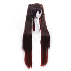 Astricos Hu Tao Cosplay Wig - High-Quality Synthetic Fiber with Adjustable Cap - Astricos