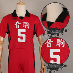 Astricos Haikyuu Anime Kozume Kenma NO.5 Cosplay Costume Set with Jersey and Wig - Astricos