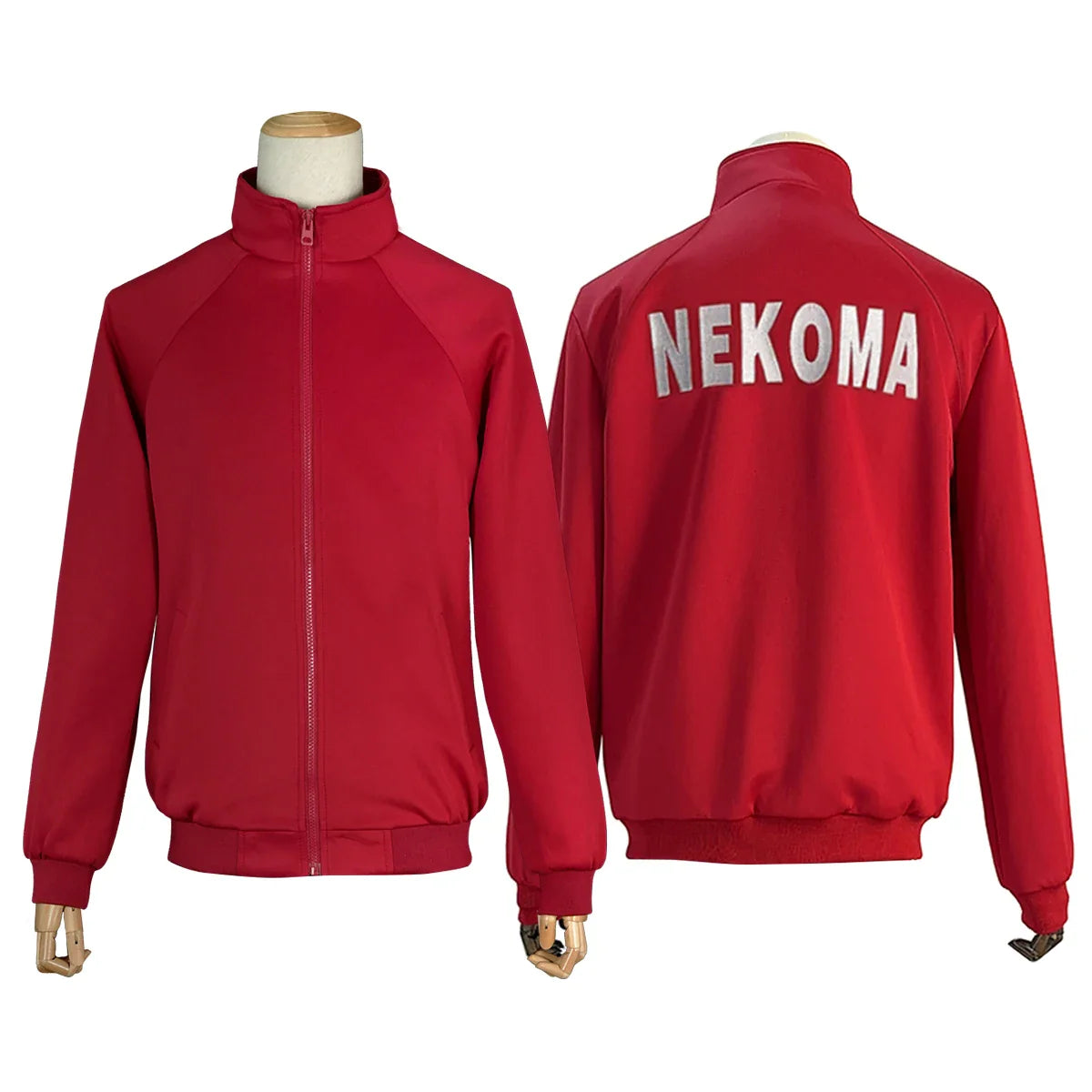 Astricos Haikyuu!! Nekoma High School Uniform - Kuroo Tetsuro & Kozume Kenma Cosplay Tracksuit with Embroidery - Astricos