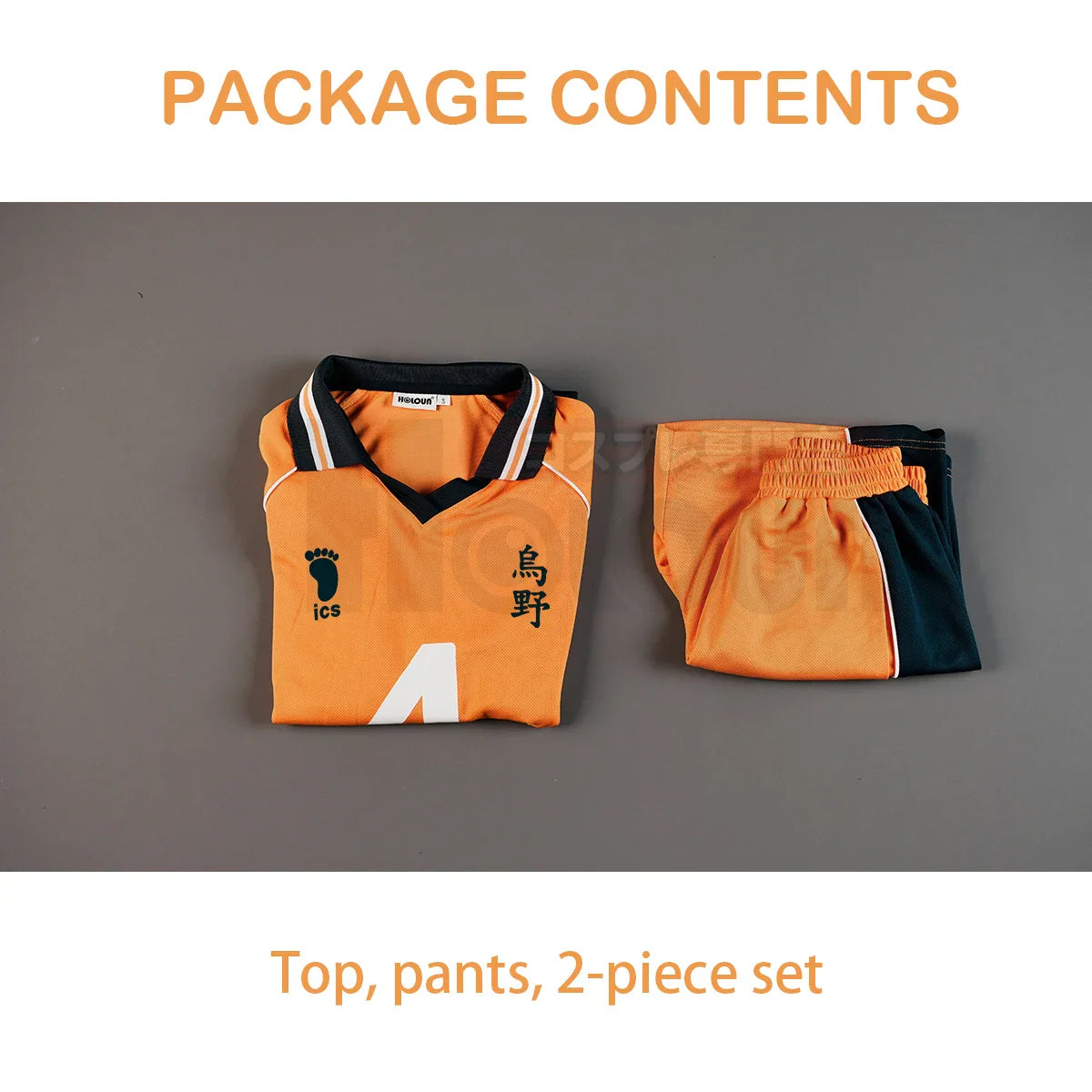 Astricos Haikyuu Nishinoya Yuu Cosplay Costume Set Including Jersey and Wig - Astricos