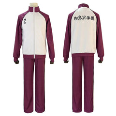 Astricos Haikyuu Shiratorizawa School Uniform Kenjiro Cosplay Tracksuit with Embroidery - Astricos