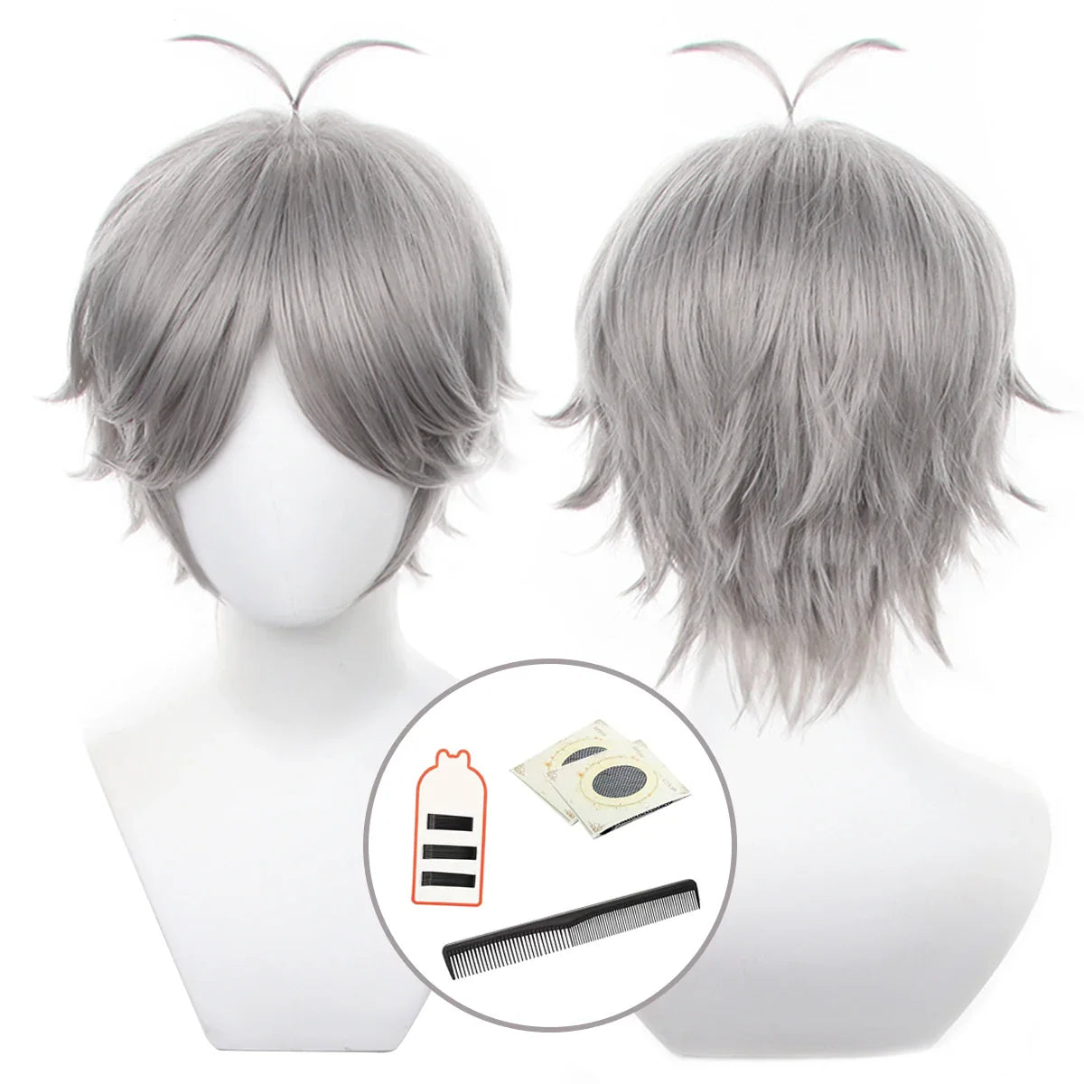 Astricos Anime Sugawara Koushi Cosplay Wig - High School Volleyball Style - Astricos