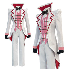 Astricos Anime Lucifer Morningstar Cosplay Costume - Tailcoat, Pants, Vest, Wig for Halloween - Astricos