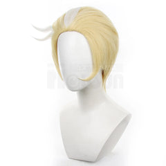 Astricos Anime Lucifer Morningstar Cosplay Wig - Rose Net Synthetic Fiber Adjustable Size - Perfect for Halloween, Christmas, and Cosplay Events - Astricos