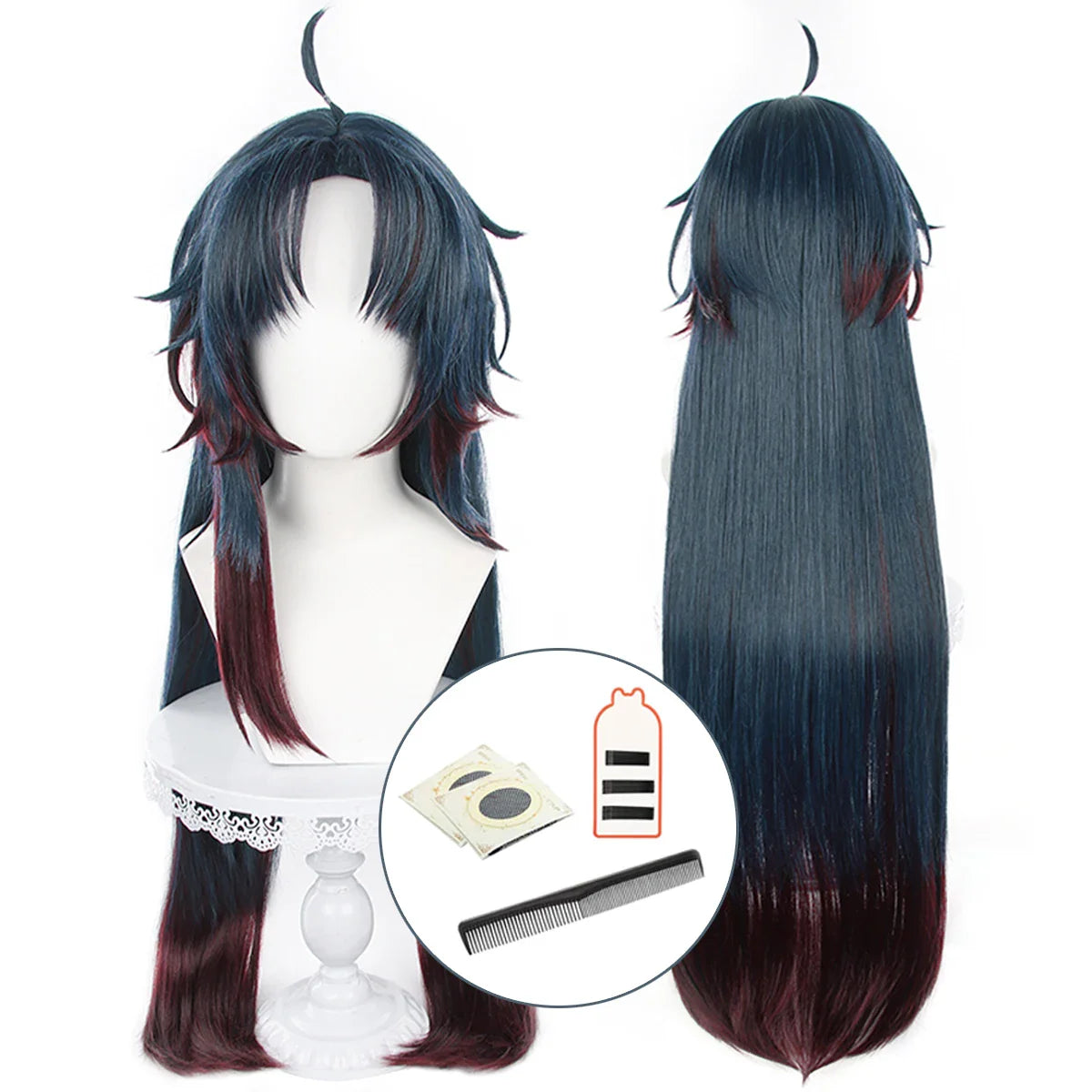 Astricos Blade Cosplay Wig - Synthetic Fiber, Heat Resistant, Adjustable for Ultimate Roleplay - Astricos