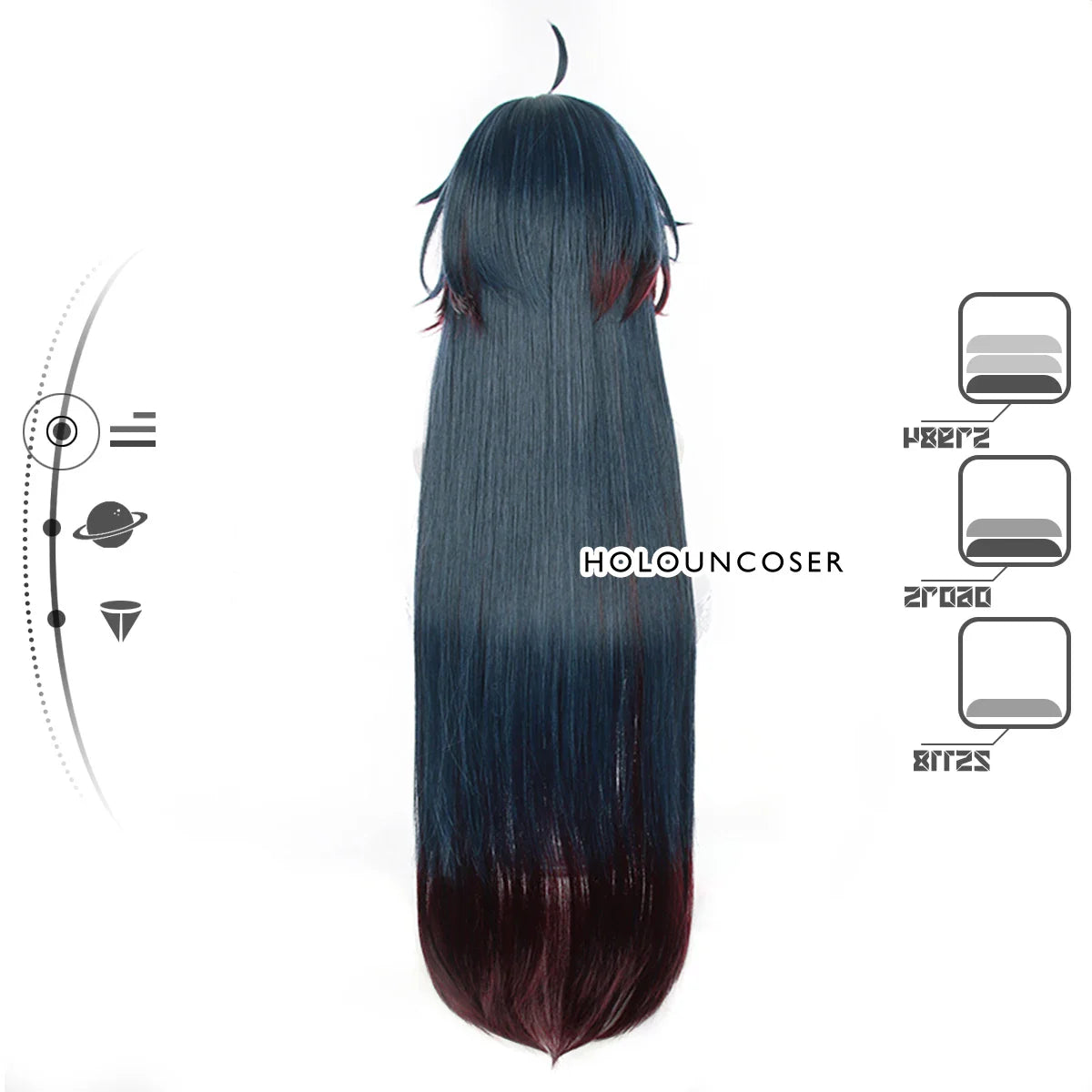 Astricos Blade Cosplay Wig - Synthetic Fiber, Heat Resistant, Adjustable for Ultimate Roleplay - Astricos