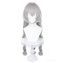 Astricos Bronya Cosplay Wig - Heat Resistant Synthetic Fiber with Rose Net for Honkai Star Rail Fans - Astricos