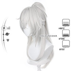 Astricos Jing Yuan Cosplay Wig - Premium Synthetic Fiber with Adjustable Straps for Ultimate Comfort - Astricos