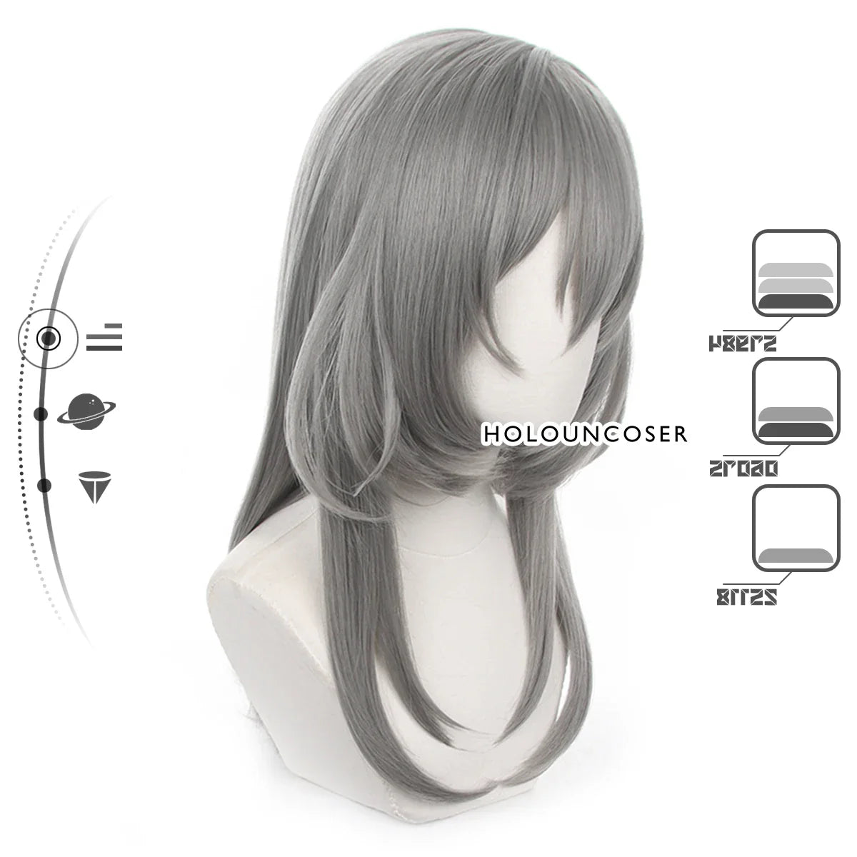 Astricos Trailblazer Cosplay Wig - Authentic Caelus & Stelle Hairstyles - Astricos