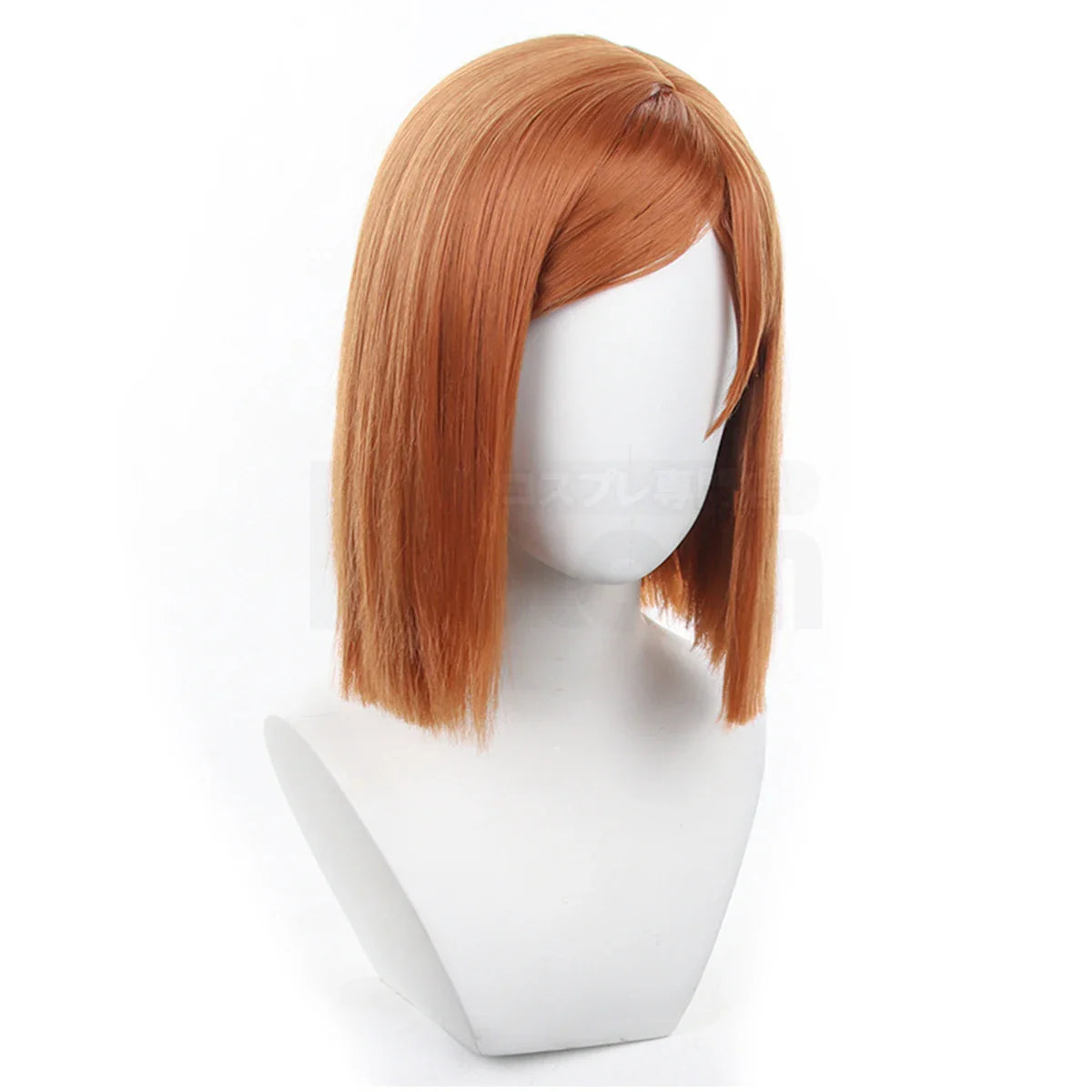 Astricos Anime Nobara Kugisaki Cosplay Wig - Premium Synthetic Fiber with Adjustable Cap for Parties - Astricos