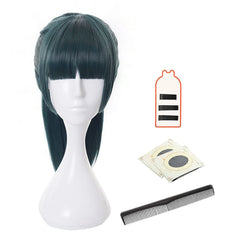 Astricos Anime Maki Zenin Cosplay Wig - Synthetic Fiber with Adjustable Cap for Halloween and Cosplay - Astricos