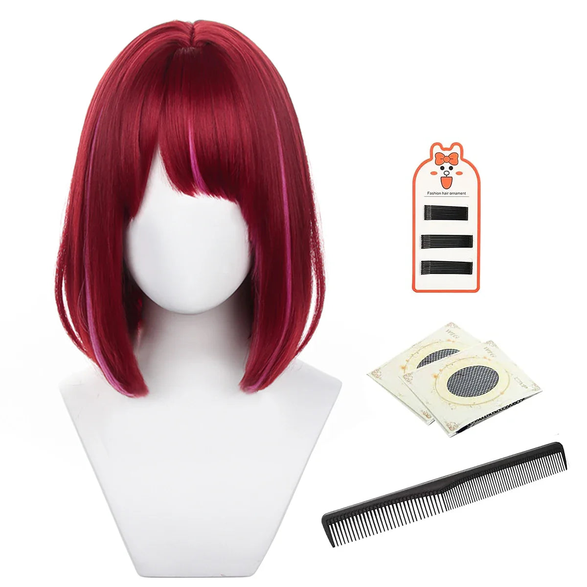 Astricos OSHI NO KO Anime Ai Hoshino Ruby Hoshino Akua Hoshino Arima Kana Cosplay Wig Rose Net Synthetic Fiber Heat Resistance - Astricos