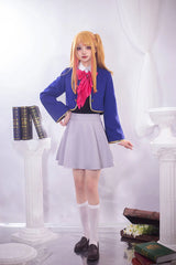 Astricos Anime Rubii Ruby Hoshino Cosplay Costume Wig School Uniform Dress Tops Skirt Sister Party Gift - Astricos