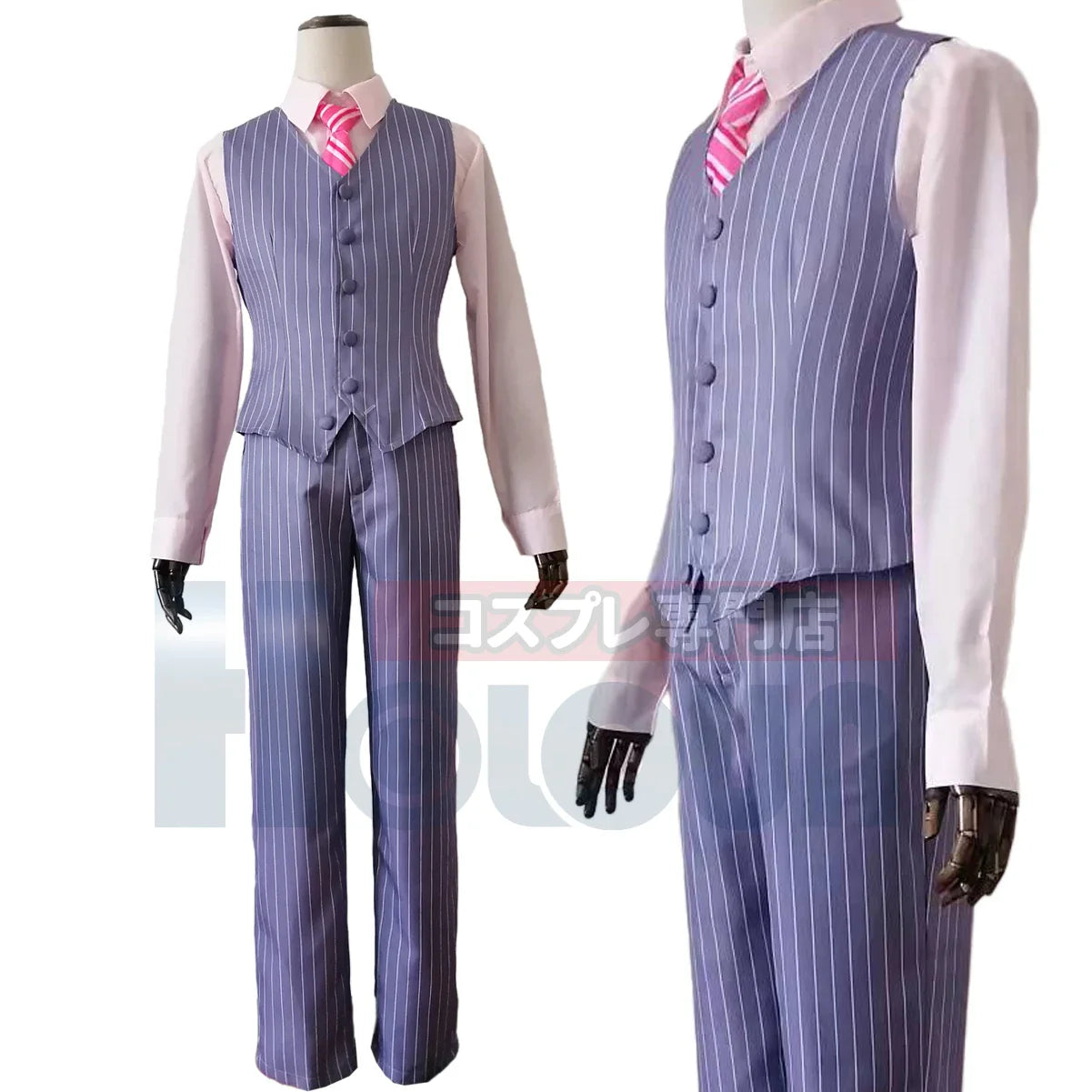 Astricos Anime Cosplay Costume - Bonten Haruchiyo Sanzu 4PCS Set for Everyday and Special Occasions - Astricos