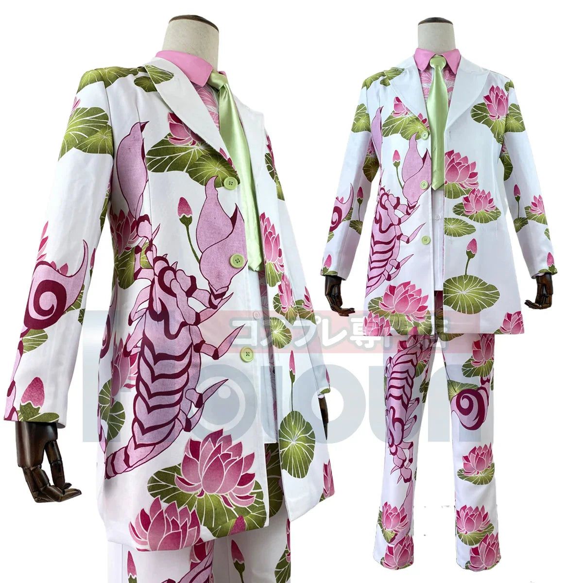 Astricos Haruchiyo Sanzu Scorpio Anime Cosplay Costume - Pink Uniform for Halloween & Events - Astricos