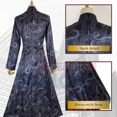 Astricos Anime Cosplay Costume - Tokyo Revengers Volume 25 Emma Sano Black Dress with Muslim Style for Christmas and Halloween - Astricos