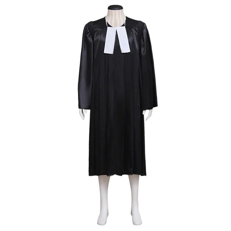 Authentic Medieval Judge Robe Cosplay Costume - Adult Halloween Carnival Outfit | Astricos Series - Astricos