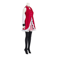 Astricos Kyoko Sakura Cosplay Magical Girl Costume for Women - Sexy Uniform Skirt Combat Dress Suit for Halloween, Carnival, Comic Con - Astricos