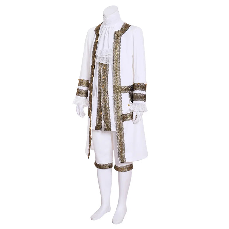 Men’s Astricos Steampunk Royal Prince Costume – Baroque Wedding Suit & Medieval Blazer | Cosplay & Formal Wear - Astricos