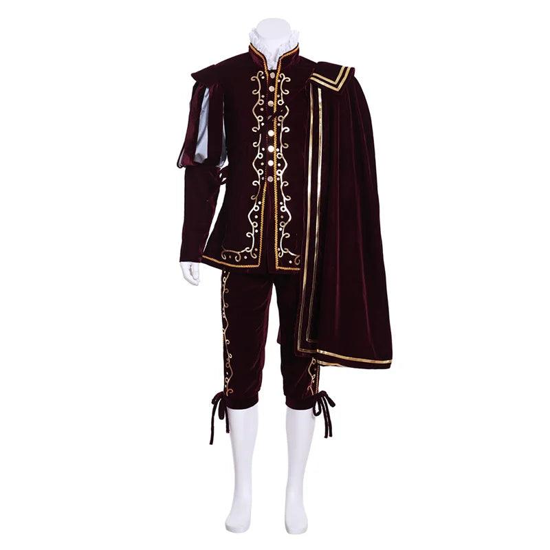 Men’s Tudor King & Warrior Costume – Renaissance Knight Cosplay Outfit for Halloween | Astricos - Astricos