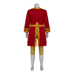 Royal Elegance: Victorian Noble Cosplay Costume for Men - Astricos Red Baroque Suit - Astricos