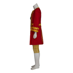 Royal Elegance: Victorian Noble Cosplay Costume for Men - Astricos Red Baroque Suit - Astricos