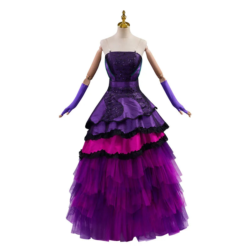 Elegant Purple Victorian Vintage Astricos Lolita Cosplay Costume for Enchanting Events - Astricos