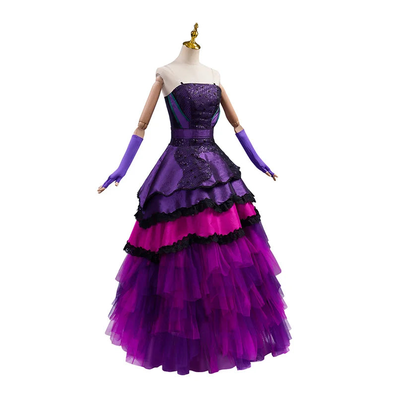 Elegant Purple Victorian Vintage Astricos Lolita Cosplay Costume for Enchanting Events - Astricos