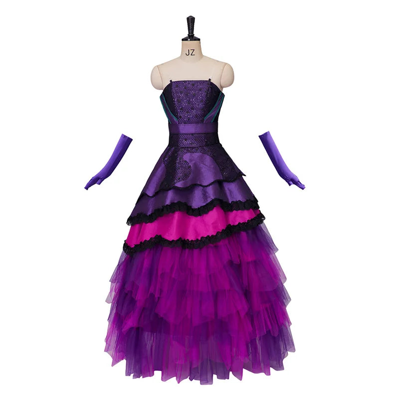 Elegant Purple Victorian Vintage Astricos Lolita Cosplay Costume for Enchanting Events - Astricos