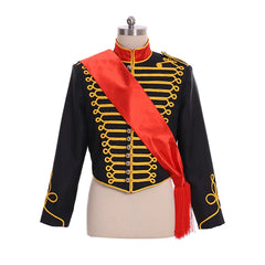 Astricos Men's Medieval Series: Victorian Soldier Officer Uniform Coat - Army Officer Cosplay Jacket - Astricos