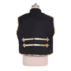 Men's Military Punk Sleeveless Drummer Parade Jacket - Astricos Cosplay Series - Astricos