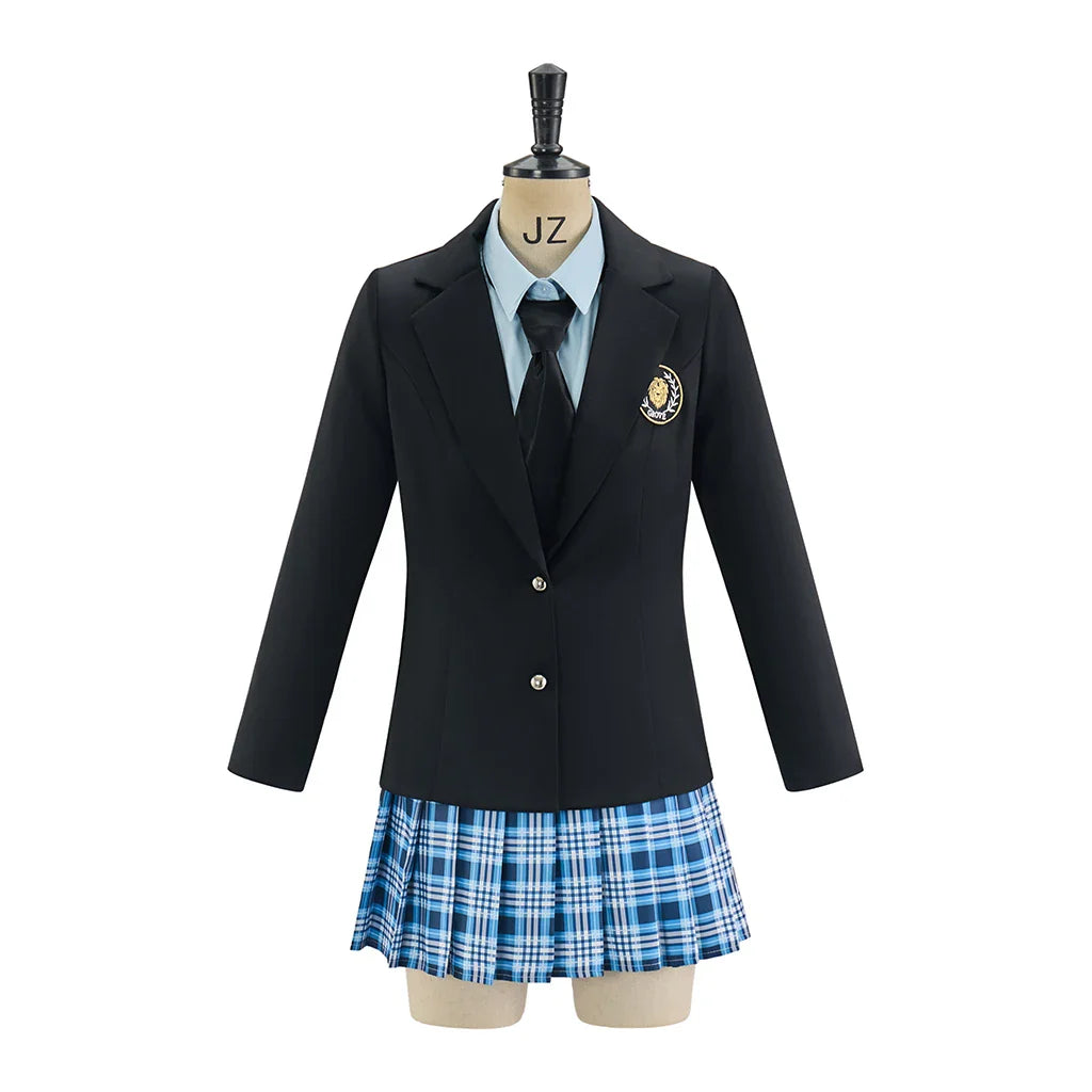 Astricos Mia Thermopolis Cosplay Costume - Women's Shirt Jacket Skirt Suit for Themed Parties and School Events - Astricos