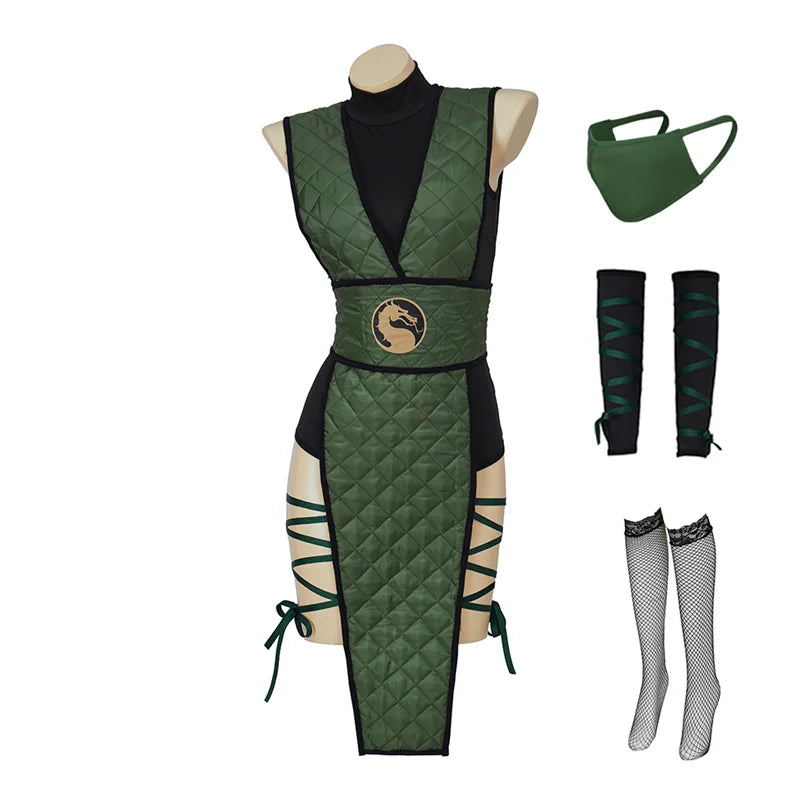 Astricos Women's Mortal Kombat Cosplay Costume | Game Inspired Anime Outfit for Parties - Astricos