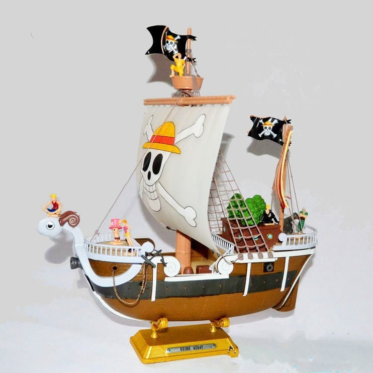 Astricos One Piece Thousand Sunny & Going Merry Model Ship Collection Toy Gift - Astricos