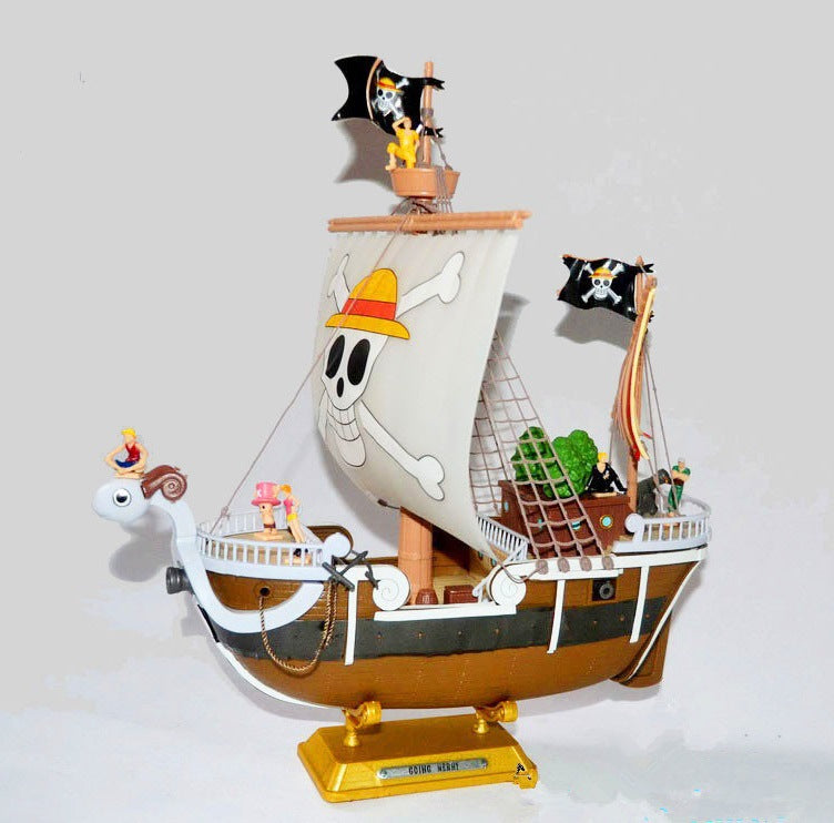 Astricos One Piece Thousand Sunny & Going Merry Model Ship Collection Toy Gift - Astricos