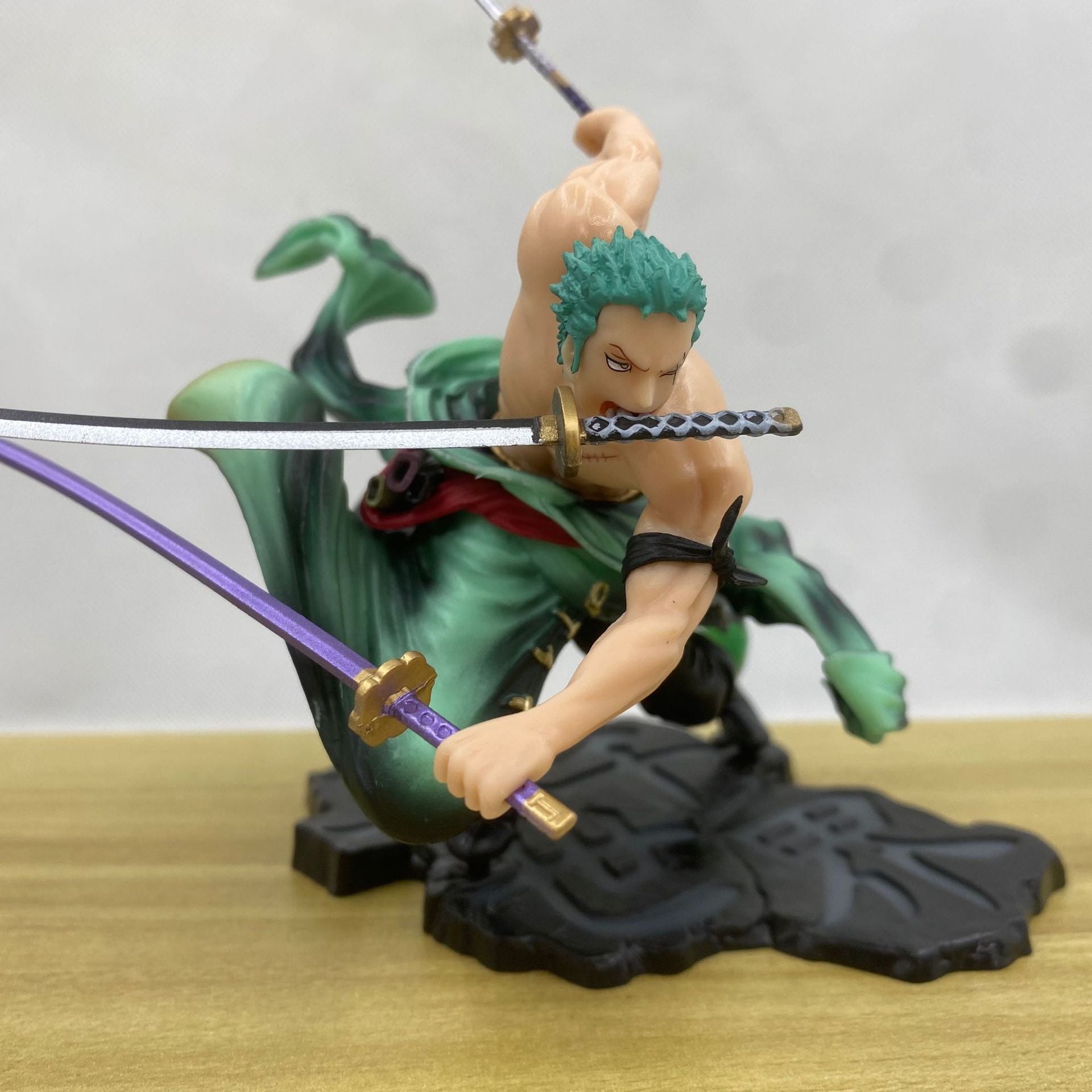 Roronoa Zoro Action Figure - Nine Blades Shura Mode PVC Collectible from Astricos - Astricos