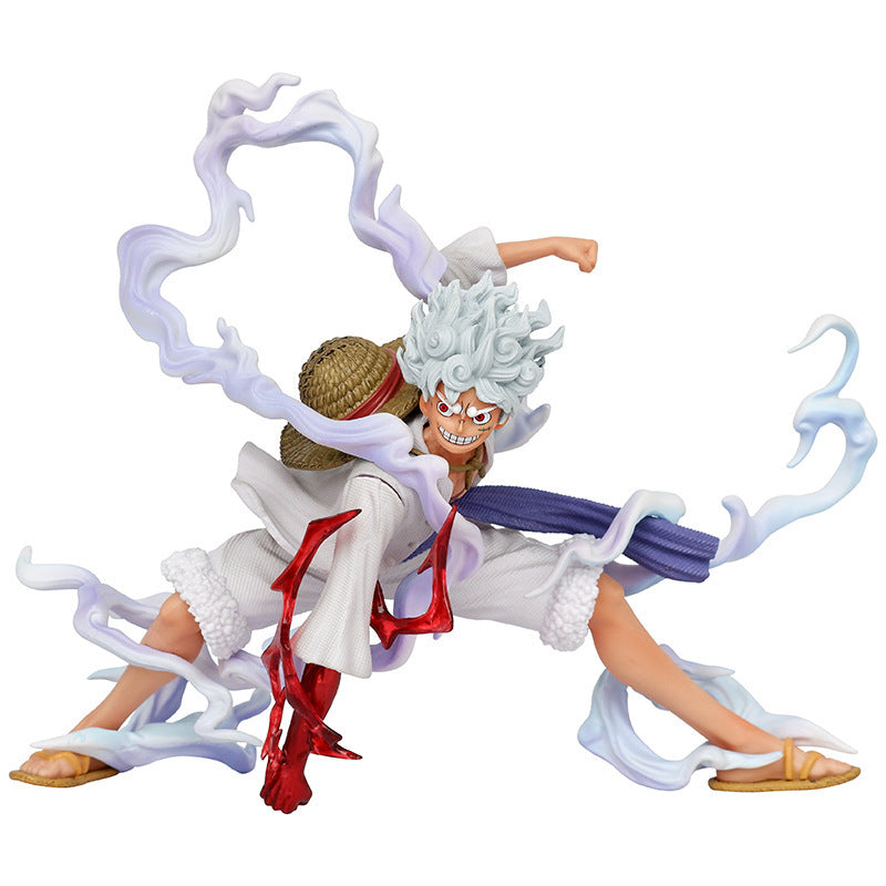 Astricos One Piece Gear 5 Nika Luffy Action Figure - Premium Anime PVC Toy for Collectors - Astricos