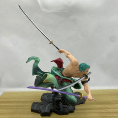 Roronoa Zoro Action Figure - Nine Blades Shura Mode PVC Collectible from Astricos - Astricos