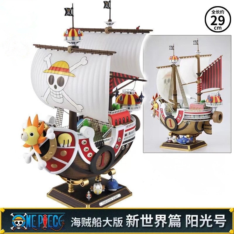 Astricos One Piece Thousand Sunny & Going Merry Model Ship Collection Toy Gift - Astricos