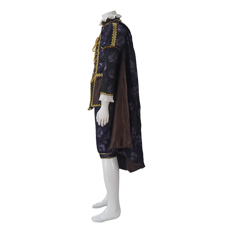 Astricos Tudor King Cosplay Costume - Elite Medieval Renaissance Prince Attire with Cape - Astricos