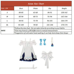 Astricos Genshin Impact Clervie Cosplay Costume - Childhood Clervie Women's Halloween Dress for Female Party Role Play - Astricos